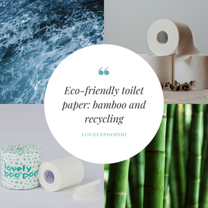 Eco-friendly toilet paper: bamboo and recycling