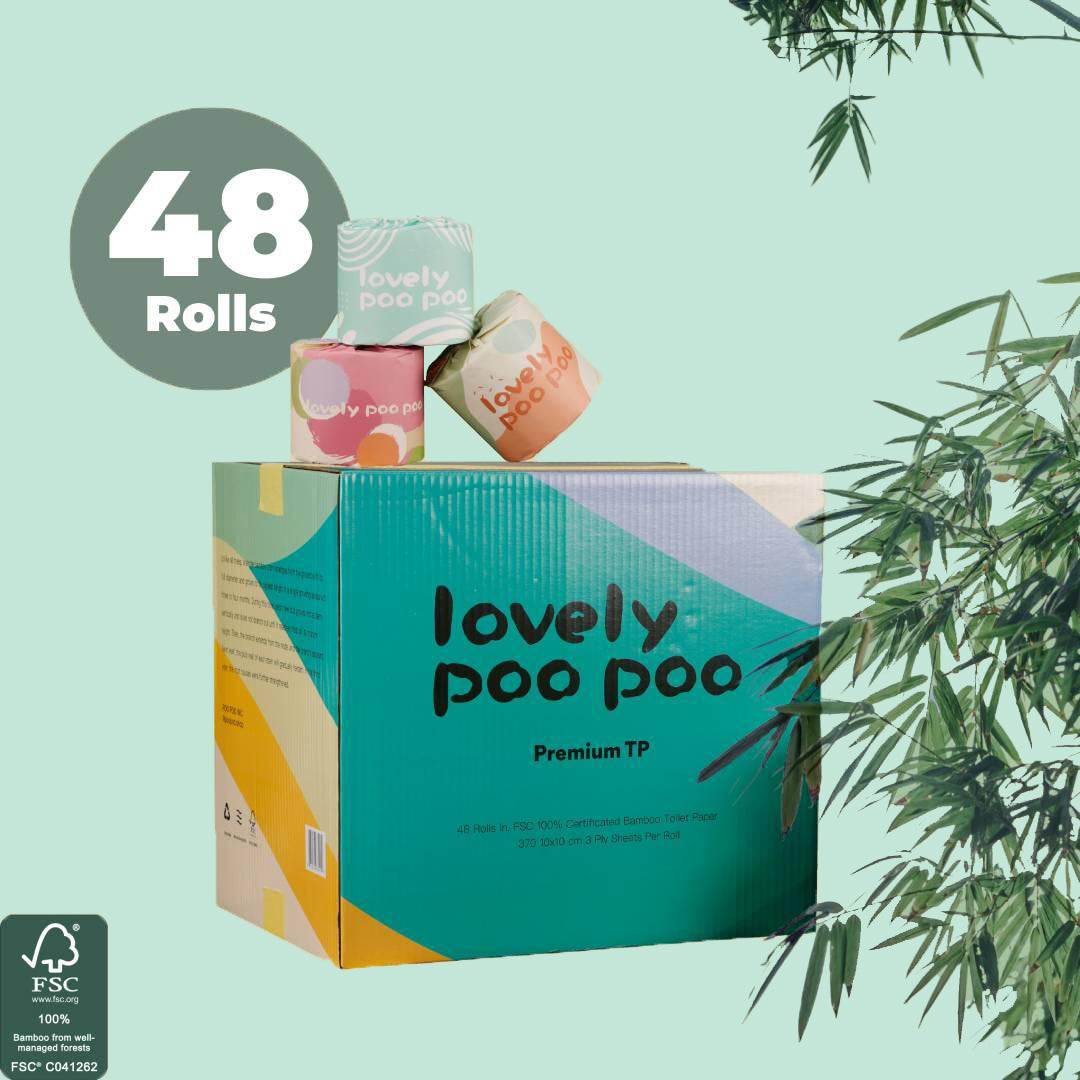 48 rolls of lovely poo poo TP