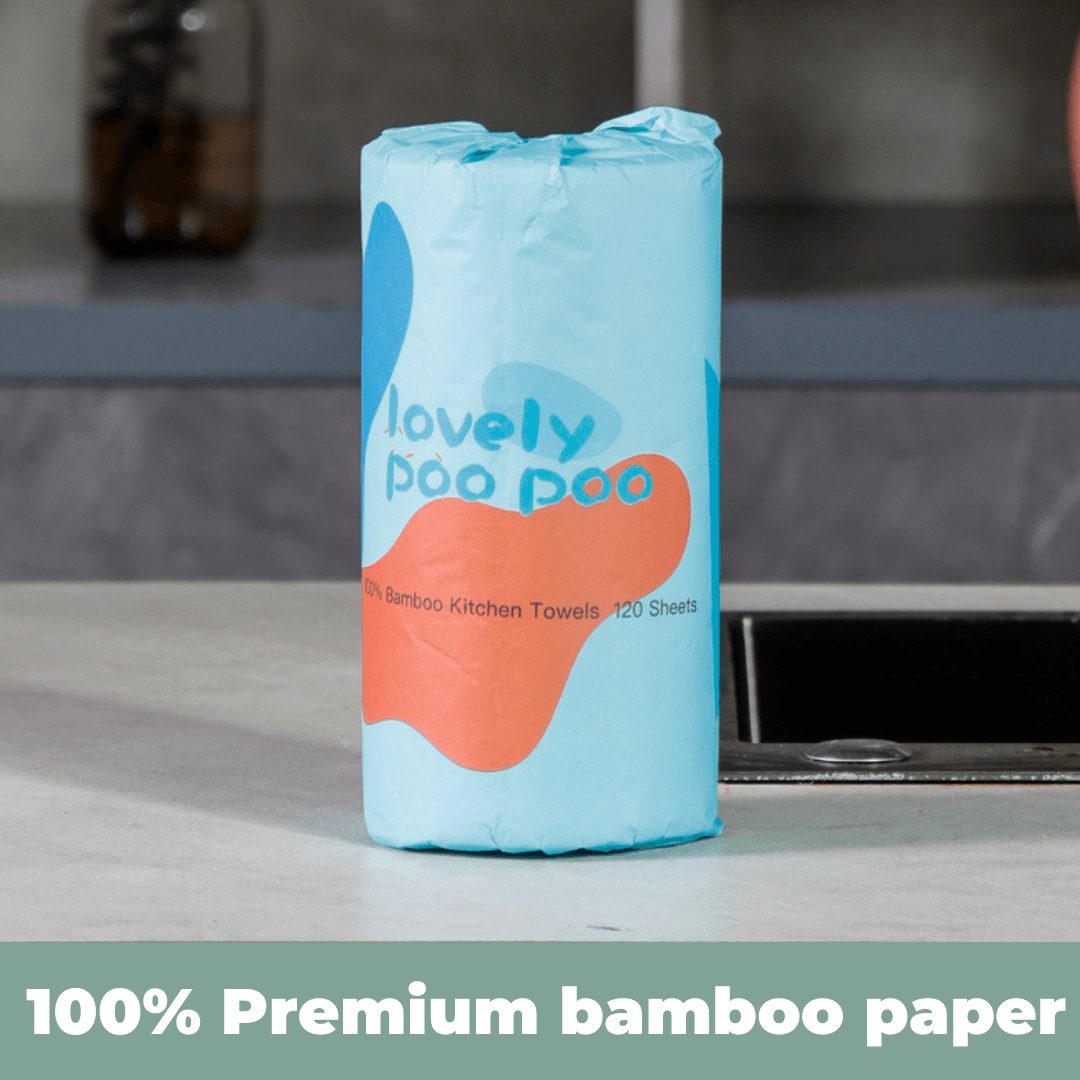 Forest Friendly Paper Towels - 6 Rolls - Lovely Poo Poo