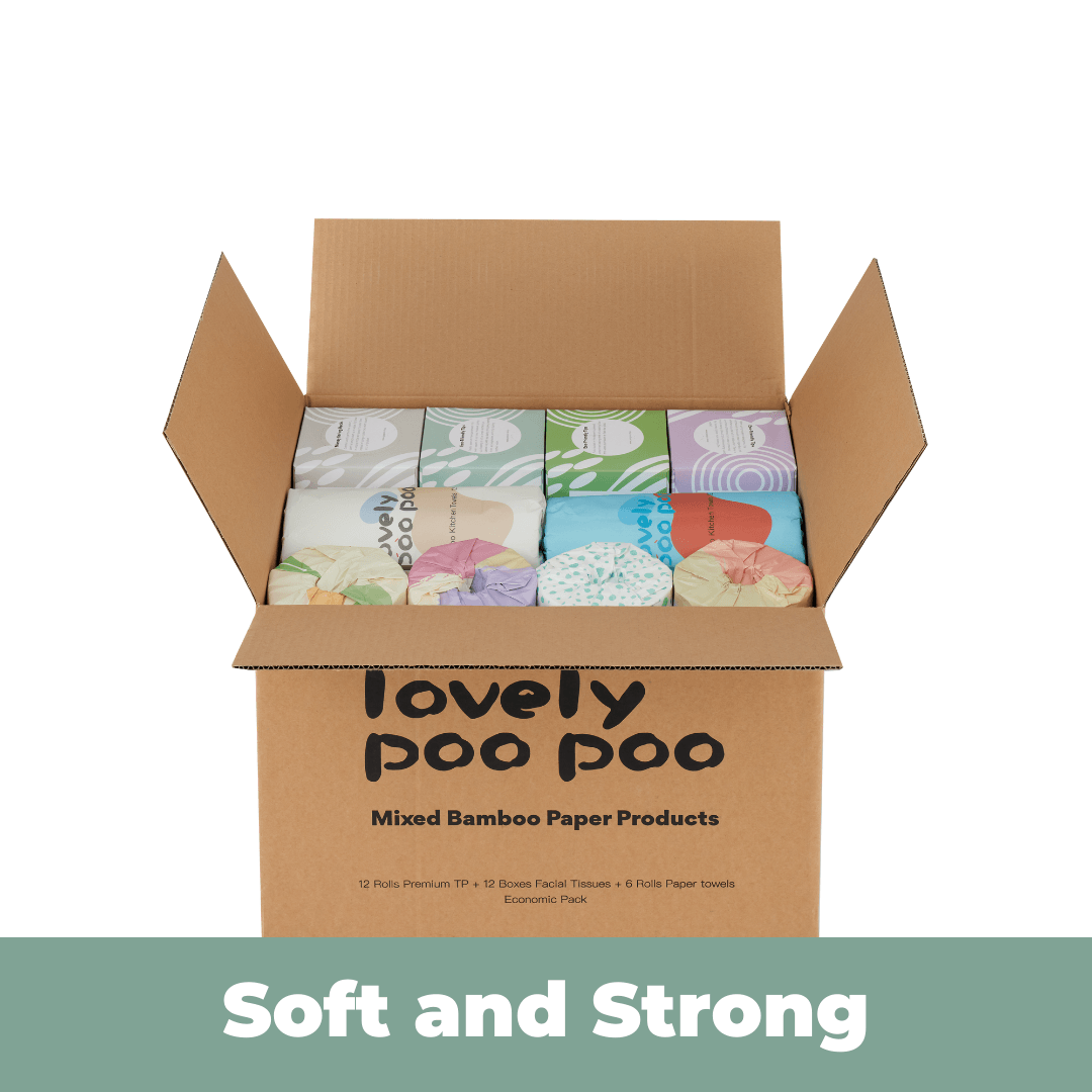 FSC 100% Mixed Bamboo Products 30 - Lovely Poo Poo