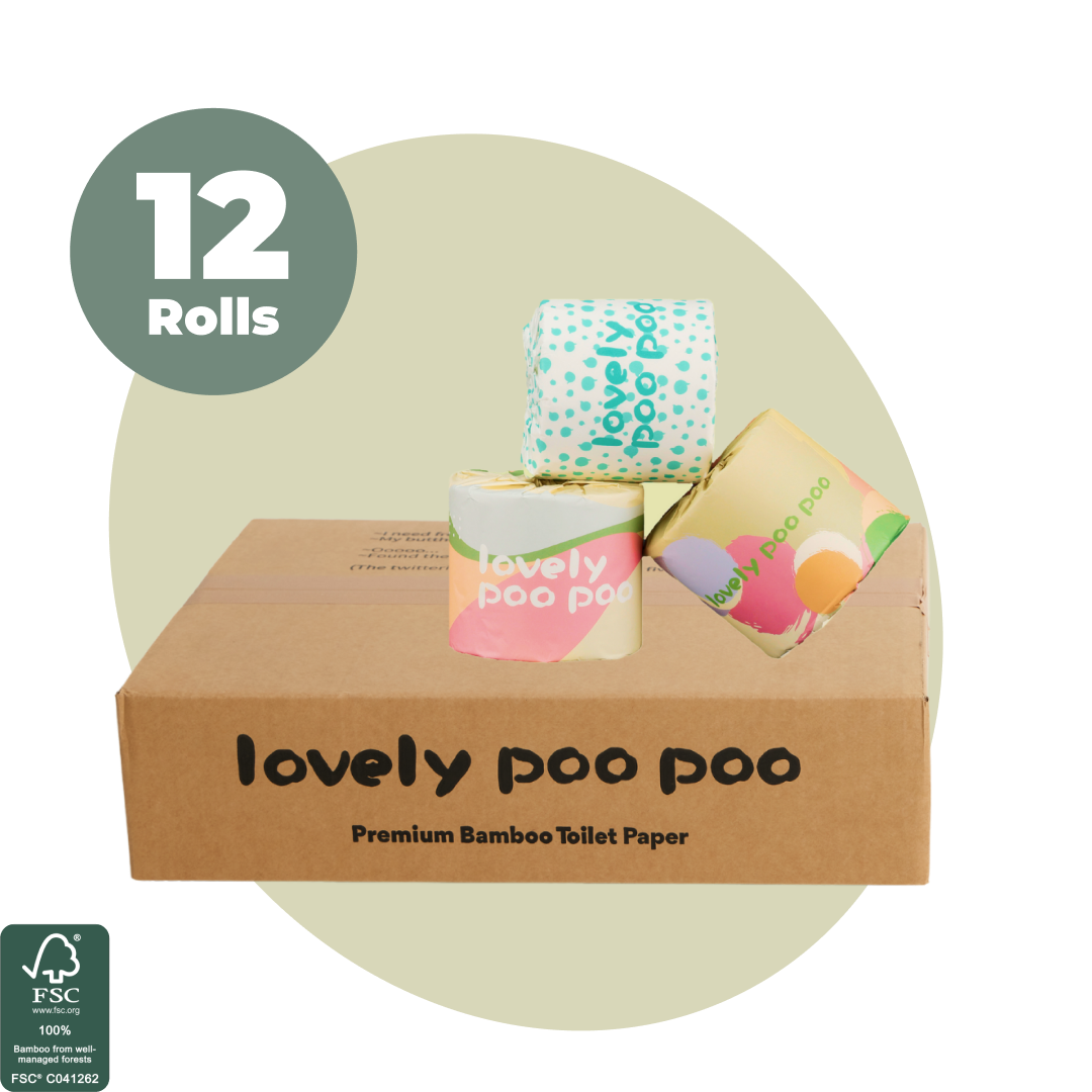 Premium Bamboo Toilet Paper